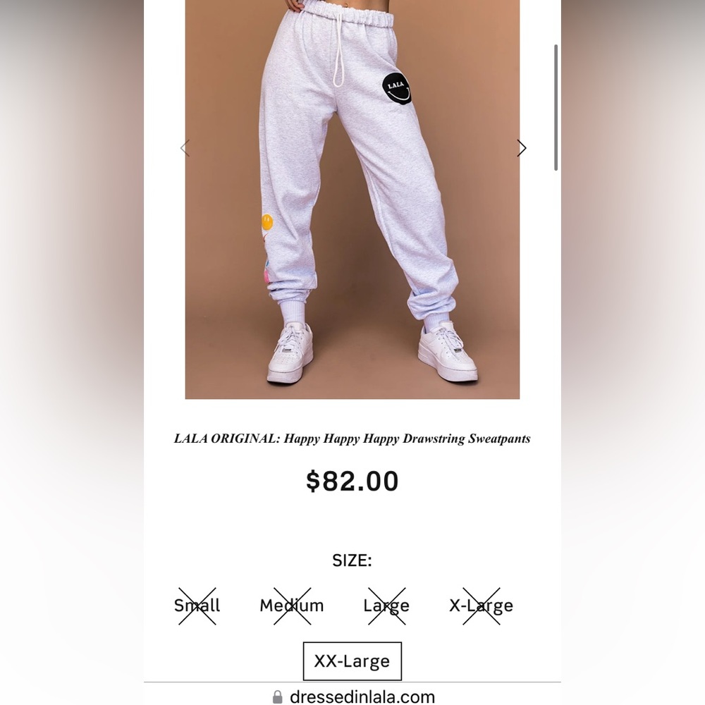 ISO π΅οΈββοΈ happy drawstring jogger - SMALL - please SHARE! DONβT BUY this β
- Picture 2 of 2